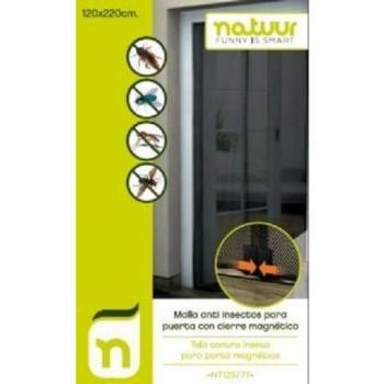 Mosquitera Cortina Magnética Para Puertas 120x220cms.