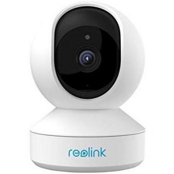 Reolink Cámara IP WiFi, 4MP Cámara Vigilancia Giratorio Inclinación 2.4GHz/5GHz WiFi Visión Nocturna Audio de 2 Vias Detección de Movimiento Hogar Seguridad con App para iOS y Android, E1 Pro