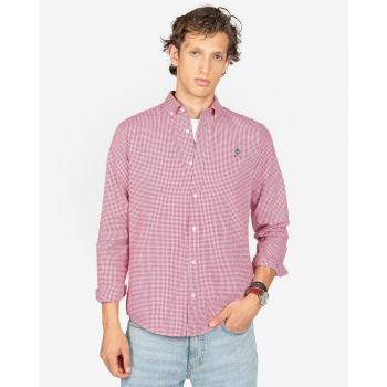 Camisa Harper & Neyer Roja a Cuadros - Modelo Egea
