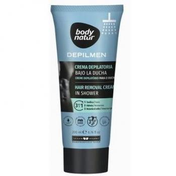 Body Natur Men Crema Depilatoria Bajo la Ducha para Hombres 200ml