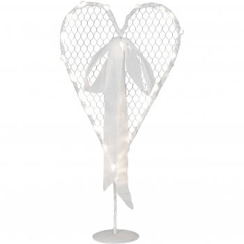 Star 690 – 66 iluminación decorativa, metal, acero inoxidable, 26 x 11,5 x 56 cm