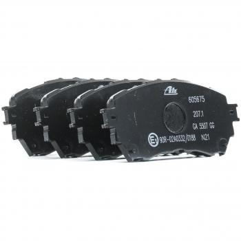 ATE brake pads 13.0460-5675.2 Juego de pastillas de freno con avisador acústico de desgaste MAZDA: 6 Berlina, Familiar, Furgón / Fam