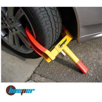 Cepo Antirrobo BEEPER HL01 con Bloqueo de Rueda