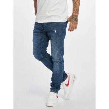 DEF Skom Men's Slim Fit Washed Denim Jeans 30
