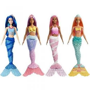 Mattel- Barbie Muñeca Sirena Dreamtopia, Multicolor