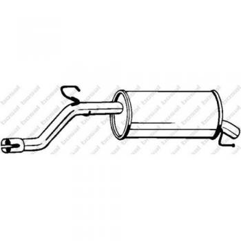Bosal 185-687 End Silencer