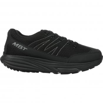 Sport 1 Men's Synthetic Textile Running Sneakers - Black