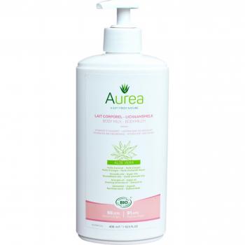 Leche Corporal Aurea con Aloe Vera, 400 ml