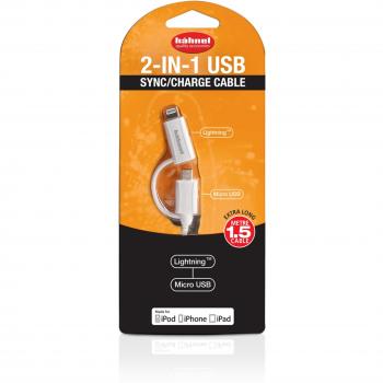 Hähnel 5099113006523 - Cable de carga para Apple Lightning
