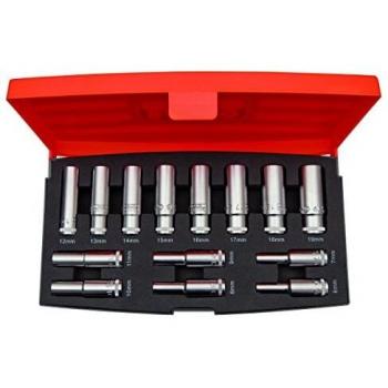 Bahco S1214L - Sg50 Socket Set 3/8 Deep