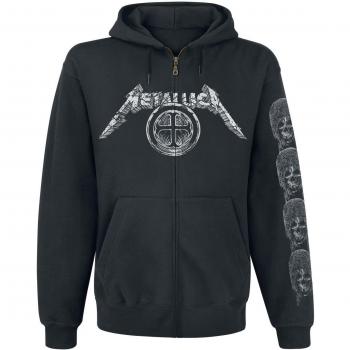 Metallica Templar Sudadera Capucha con Cremallera Negro 5XL