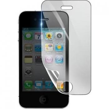 Protector de pantalla de hidrogel anti-choques y antiarañazos para Apple iPhone 4 - Transparente