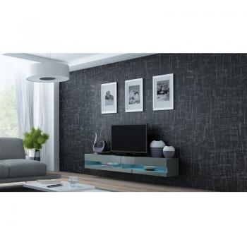 Cama RTV Vigo 180 cm con mueble de TV y centro de entretenimiento, incluye 2 estanterías