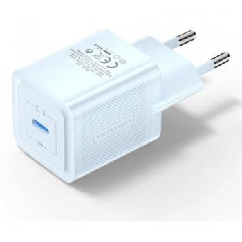 Cargador de Pared USB-C GaN Vention FEPL0-EU 20W Azul