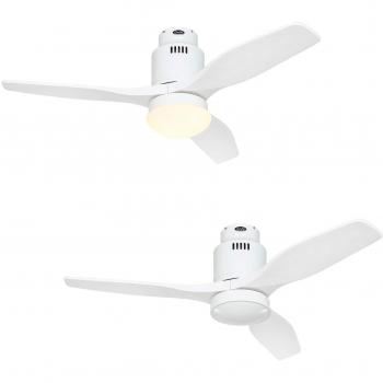 Ventilador de techo DC Aerodynamix Eco 112 WH Blanco CasaFan