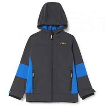 CMP Kids Waterproof Softshell Jacket with Fixed Hood