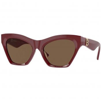 Burberry BE4420U 411973 Women's Cat Eye Sunglasses Burgundy Size 55