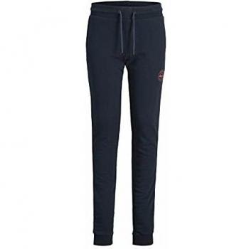 Jack & Jones JJIGORDON JJSHARK Sweat Pants AT Noos JR Pantalones Deportivos, Navy Blazer, 140 para Niños