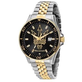 Reloj Analógico de Cuarzo Maserati para Hombre Sfida R8853140009 en Acero Inoxidable Bicolor
