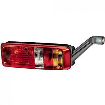 Faro Trasero Combinado HELLA 2VP 340 934-111 Izquierdo - EasyConn I Hybrid - 24V - Multicolor - LED Amarillo/Rojo/Blanco - Conector 7-pol (E