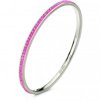 Brazalete Folli Follie 3B13F010D Rosa (17 cm)