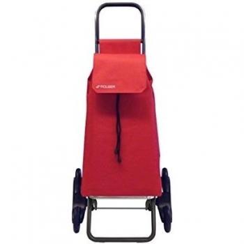 Rolser Carro Saquet LN 6 Ruedas Sube Escaleras - Rojo