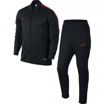 Nike Academy KNT TrackSuit 2 - Chándal de fútbol para hombre, color negro / rojo, talla XL