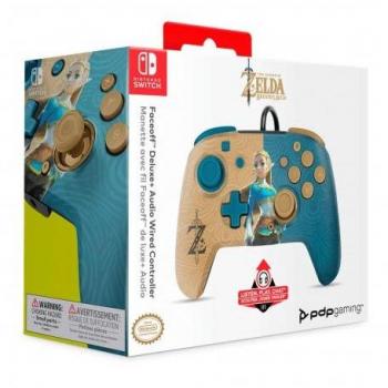 Controlador con cable Zelda Faceoff Deluxe+ para Nintendo Switch