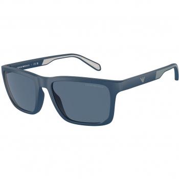 Emporio Armani EA4219F Asian Fit 576380 Blue Men's Sunglasses 58mm