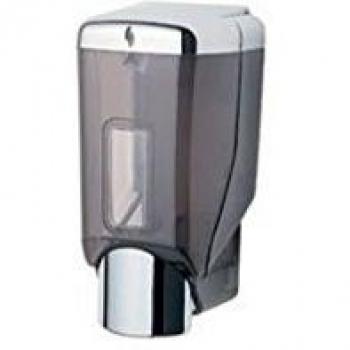 INDA AV1120CR - Dispensador de jabón de pared, color plateado