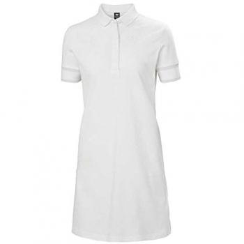 Helly Hansen Vestido Thalia Pique Blanco, 002 White, Medium para Mujer