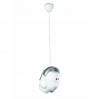 Philips myKidsRoom Buddy Space - Lámpara colgante, iluminación interior, casquillo E27, color gris