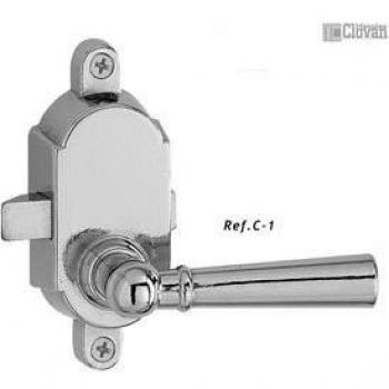CLOVAN 16026 - Picaporte cromo c-1 derecha