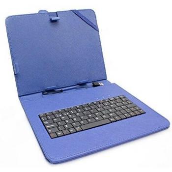 Varios Funda Tablet Teclado 9.7 Azul