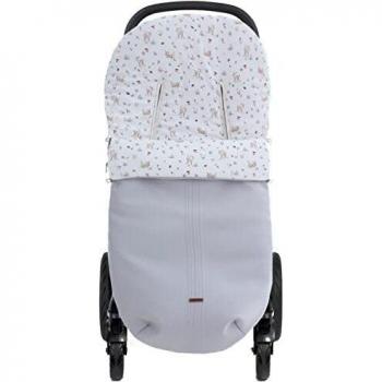 Uzturre - Saco Silla de Paseo para bebé Colección MA Bambi (Gris