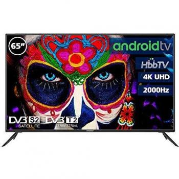 Television LED 65 INFINITON 4K Smart TVAndroid TV TDT2 HDMI VGA USB 65 Pulgadas