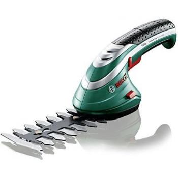 Bosch 0600833101 Bosch Tijera Jardín ISIO Cortasetos 3.6 W, 3.6 V, Negro, Verde