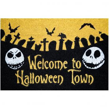 Felpudo Disney Pesadilla Antes de Navidad Welcome to Halloween Town 40 x 60 cm