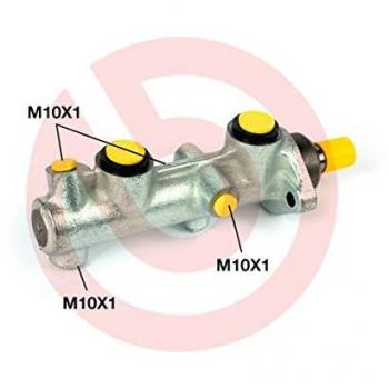 Cilindro principal de freno BREMBO M 85 043 para Volkswagen Transporter 3, Fabricado en fundición, Rosca 10 x 1 (4)