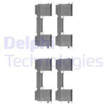 Kit de accesorios para pastillas de freno de disco DELPHI LX0478