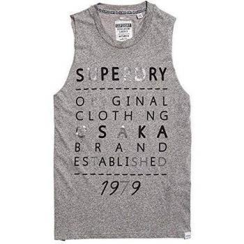 Superdry Punk Tank Austin Grey Austin Grey S