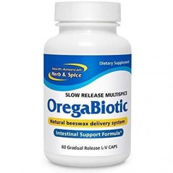 North American Herb and Spice, Oregabiotic Capsules, 60 Gradual Release L-V CAPS