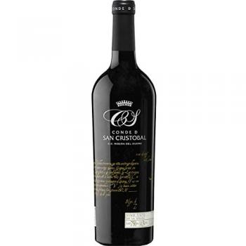 Conde San Cristobal Vino Tinto Crianza DO Ribera del Duero 2020, Variedades: Tinta Fina, Cabernet Sauvignon, Merlot, Puntuación: 92 Puntos Tim Atkin, Botella de