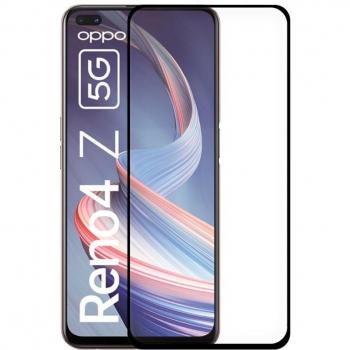 Protector Pantalla Cristal Templado COOL para Oppo Reno 4Z (FULL 3D Negro)