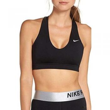 NIKE Indy Light Bra Sujetador de Deporte, Mujer, Black/