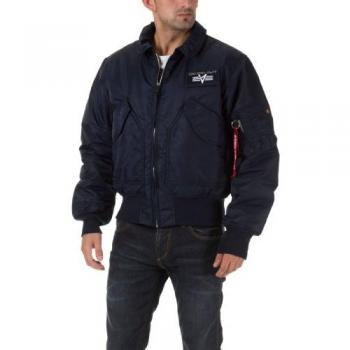 Alpha Industries Men's CWU 45 Rep.Blue Bomber Jacket XL
