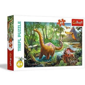 Dinosaur Adventure Puzzle - 60 Pieces by Trefl