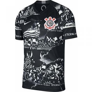 Nike Sccp M Nk BRT Stad JSY SS 3r Camiseta, Hombre, Black/White, XL