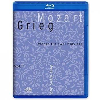 Mozart, Grieg : Sonates pour 2 pianos. Dena Piano Duo.