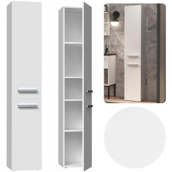 Armario para baño NEL II Blanco mate 31x30xH174 cm